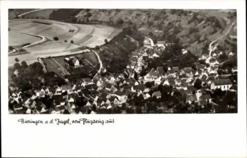 Ak Bieringen Schöntal in Württemberg, Luftaufnahme
