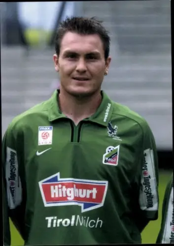 Autogrammkarte Fußballer Stephan Köck, FC Tirol Innsbruck