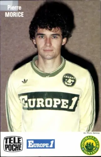 Autogrammkarte Fußballer Pierre Morice, FC Nantes