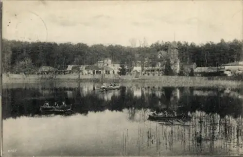 Ak Berlin Zehlendorf, Waldschlösschen an der Krummen Lanke