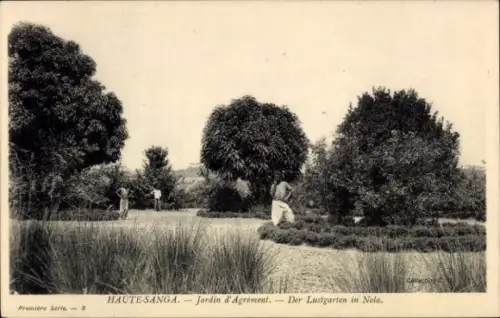 Ak Mambéré-Kadéï Haute Sangha Zentralafrikanische Republik, Lustgarten in Nola