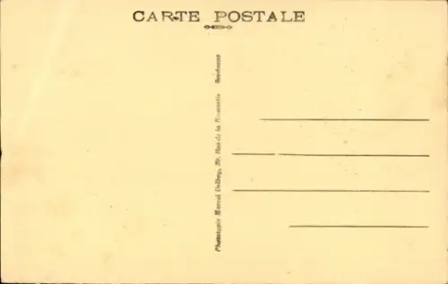 Ak Buglose Landes, Rue Principale