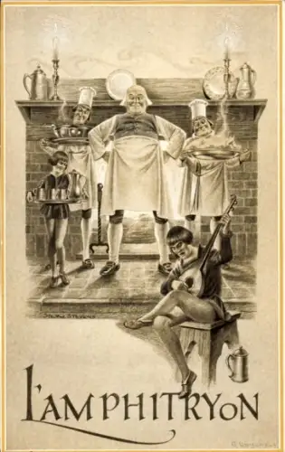 Ak Brüssel, Restaurant L'Amphitryon, The Bristol Bar, Porte Louise