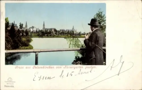 Ak Gelsenkirchen im Ruhrgebiet, Kaisergarten