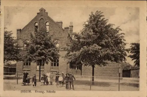 Ak Issum am Niederrhein, Evangelische Schule