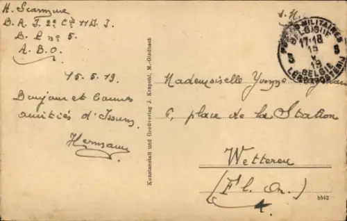 Ak Issum am Niederrhein, Geldernerstraße