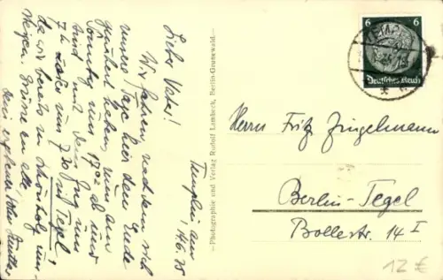 Ak Templin in der Uckermark, Ehrendenkmal am Prenzlauer Tor