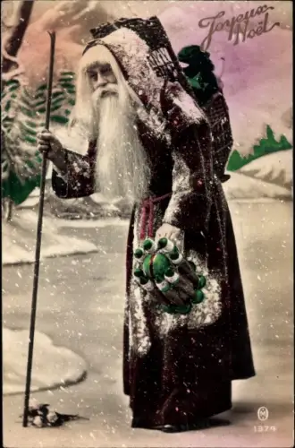 Ak Glückwunsch Weihnachten, Weihnachtsmann