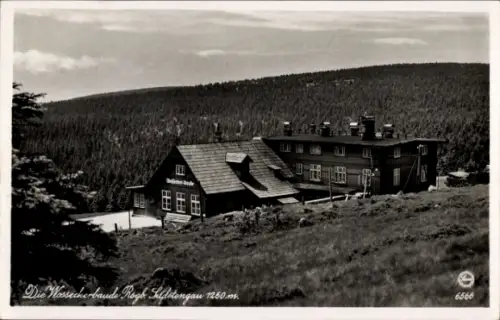 Ak Harrachov Harrachsdorf Riesengebirge Region Reichenberg, Wossecker Baude