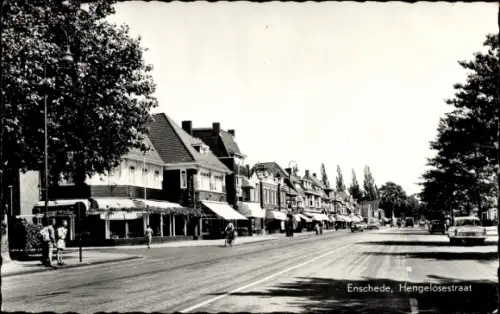 Ak Enschede Overijssel Niederlande, Hengelosestraat