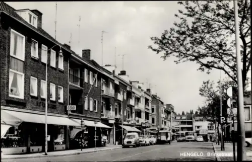 Ak Hengelo Overijssel Niederlande, Brinkstraat, Geschäfte, Gero
