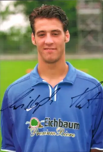 Autogrammkarte Fußballer Christoph Teinert, TSG 1899 Hoffenheim, Autogramm