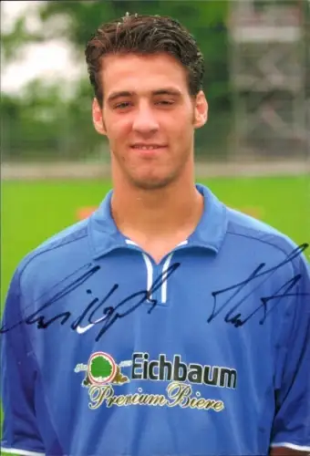 Autogrammkarte Fußballer Christoph Teinert, TSG 1899 Hoffenheim, Autogramm