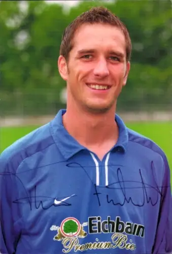 Autogrammkarte Fußballer Thomas Faulstich, TSG 1899 Hoffenheim, Autogramm