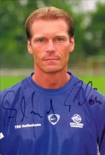 Autogrammkarte Co Trainer Alfred Schön, TSG 1899 Hoffenheim, Autogramm
