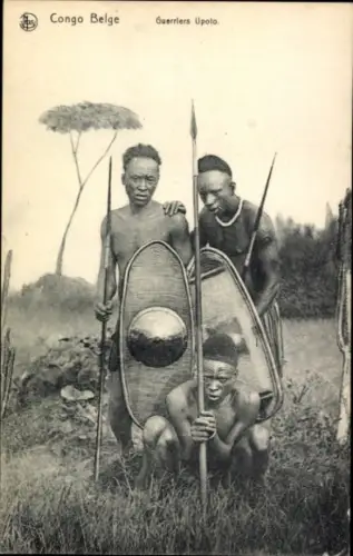 CPA Congo Belge, Guerriers Upolo