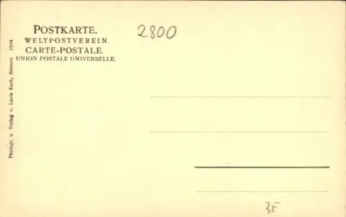 Ak Bremen, Obere Rathaushalle