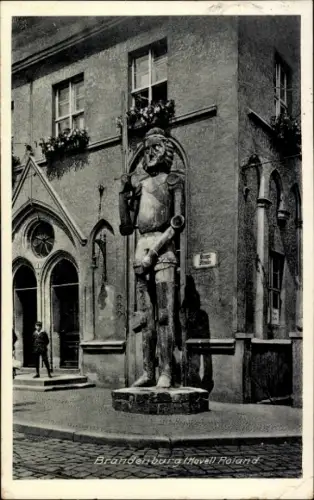 Ak Brandenburg an der Havel, Roland