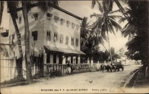 Ak Kamerun, Missionsstation St Esprit