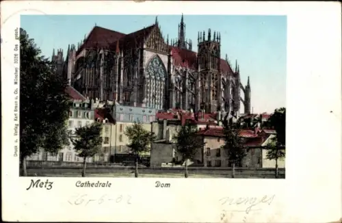 Ak Metz Moselle, Dom