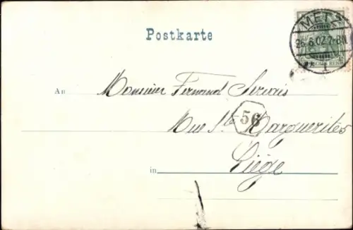 Ak Metz Moselle, Dom