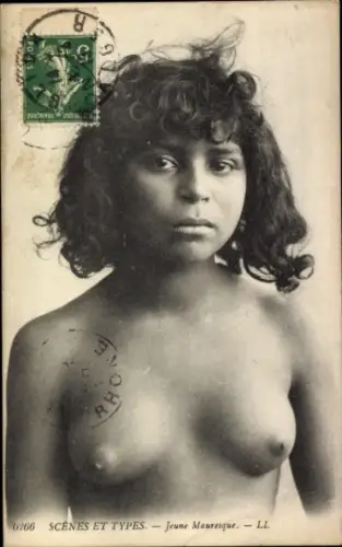 Ak Maghreb, Barbusige Araberin