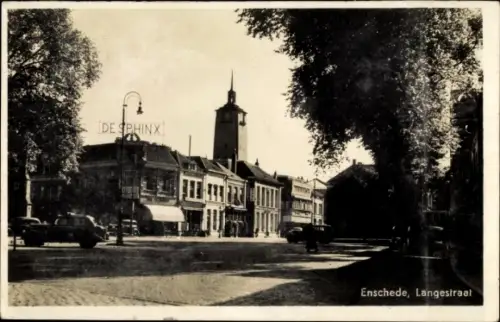 Ak Enschede Overijssel Niederlande, Langestraat