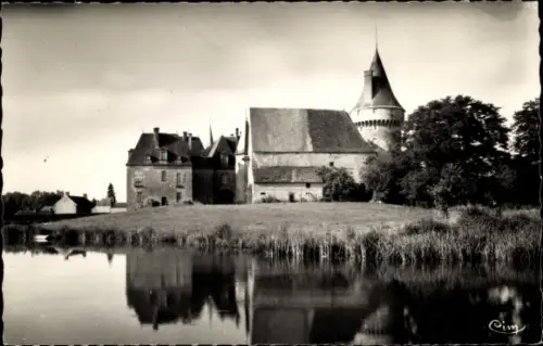 Ak Saligny sur Roudon Allier, Château et sa tour