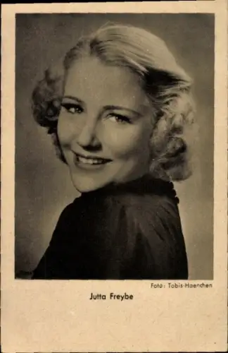 Ak Schauspielerin Jutta Freybe, Portrait