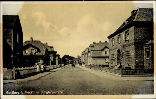 Ak Goldberg in Mecklenburg, Jungfernstraße