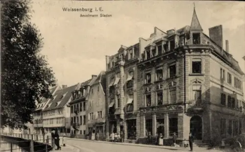 Ak Wissembourg Weißenburg Elsass Bas Rhin, Anselmann Staden