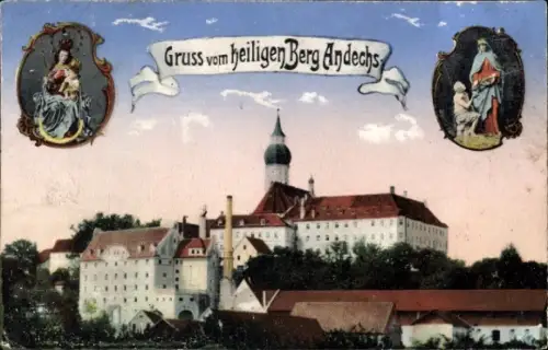 Ak Andechs am Ammersee, Kloster Andech