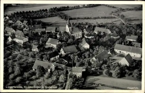Ak Lippertsreute Überlingen Bodensee, Fliegeraufnahme