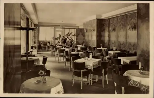 Ak Konstanz am Bodensee, Konditorei Café Adler