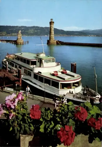 Ak Lindau am Bodensee Schwaben, MS Lindau