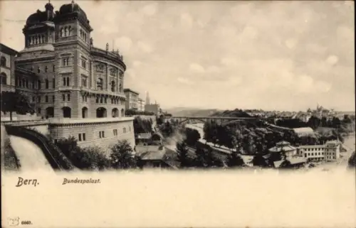 Ak Bern Stadt Schweiz, Bundespalast