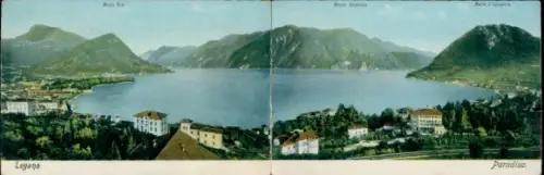 Klapp Ak Paradiso Lugano Kanton Tessin, Panorama