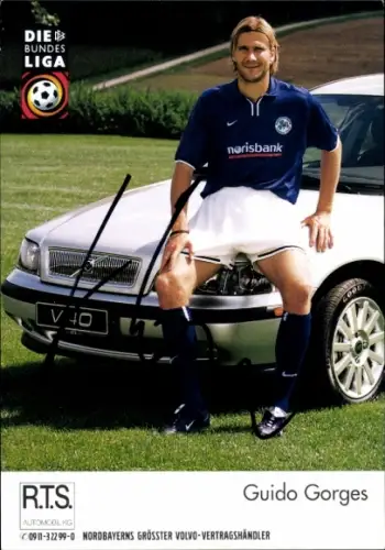 Autogrammkarte Fußballer Guido Gorges, SpVgg Greuther Fürth, Autogramm