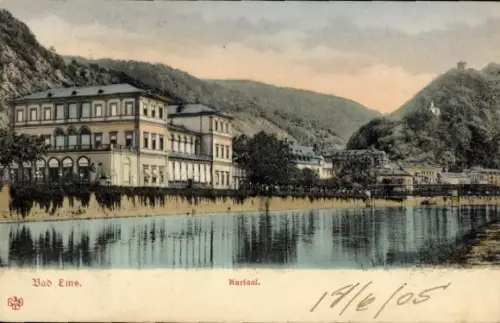 Ak Bad Ems an der Lahn,  Kursaal