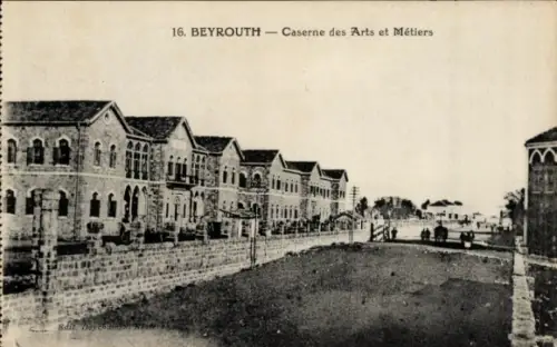 Ak Beirut Beyrouth Libanon, Caserne des Arts et Métiers