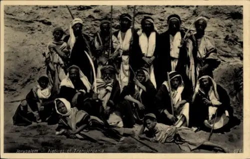 Ak Jerusalem Israel, Natives of Transjordania, Araber