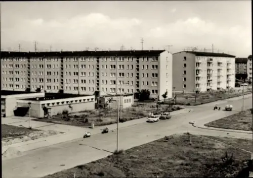 Ak Wolfen in Sachsen Anhalt, Dr. Otto Nuschke Straße