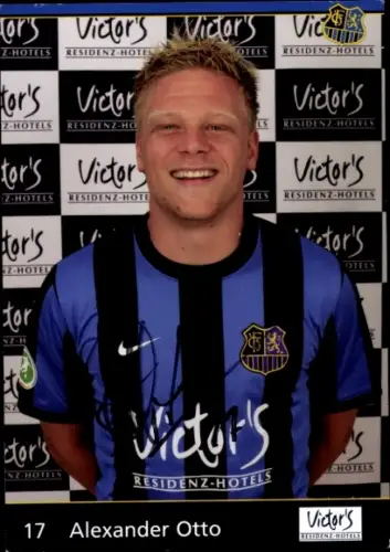 Autogrammkarte Fußballer Alexander Otto, 1. FC Saarbrücken, Autogramm
