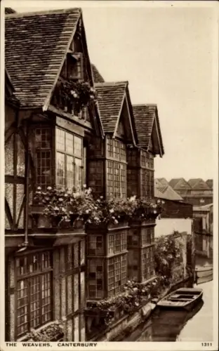 Ak Canterbury Kent England, Weavers
