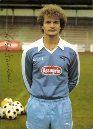 Autogrammkarte Fußballer Lothar Steinhauer, BVL 08 Lüttringhausen, Autogramm