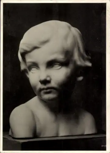 Ak Wiener Künstlerhaus, Prof. Michael Drobil, Kinderbildnis