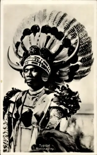 PC Cape Town South Africa, Typical Ricksha Boy