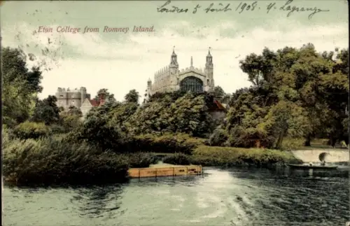 Ak Eton College Berkshire England, Romney Island