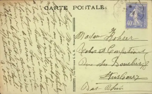 CPA Rans Jura, Château