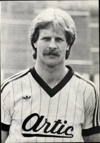 Autogrammkarte Fußballer Dietmar Poqué, Alemannia Aachen